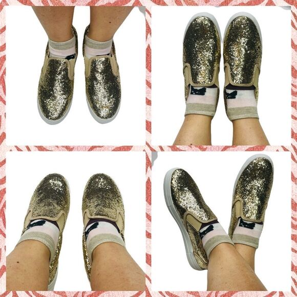 NIB JustFab Champaign Block Platform Sneakers - Size 6.5 - Picture 13 of 14